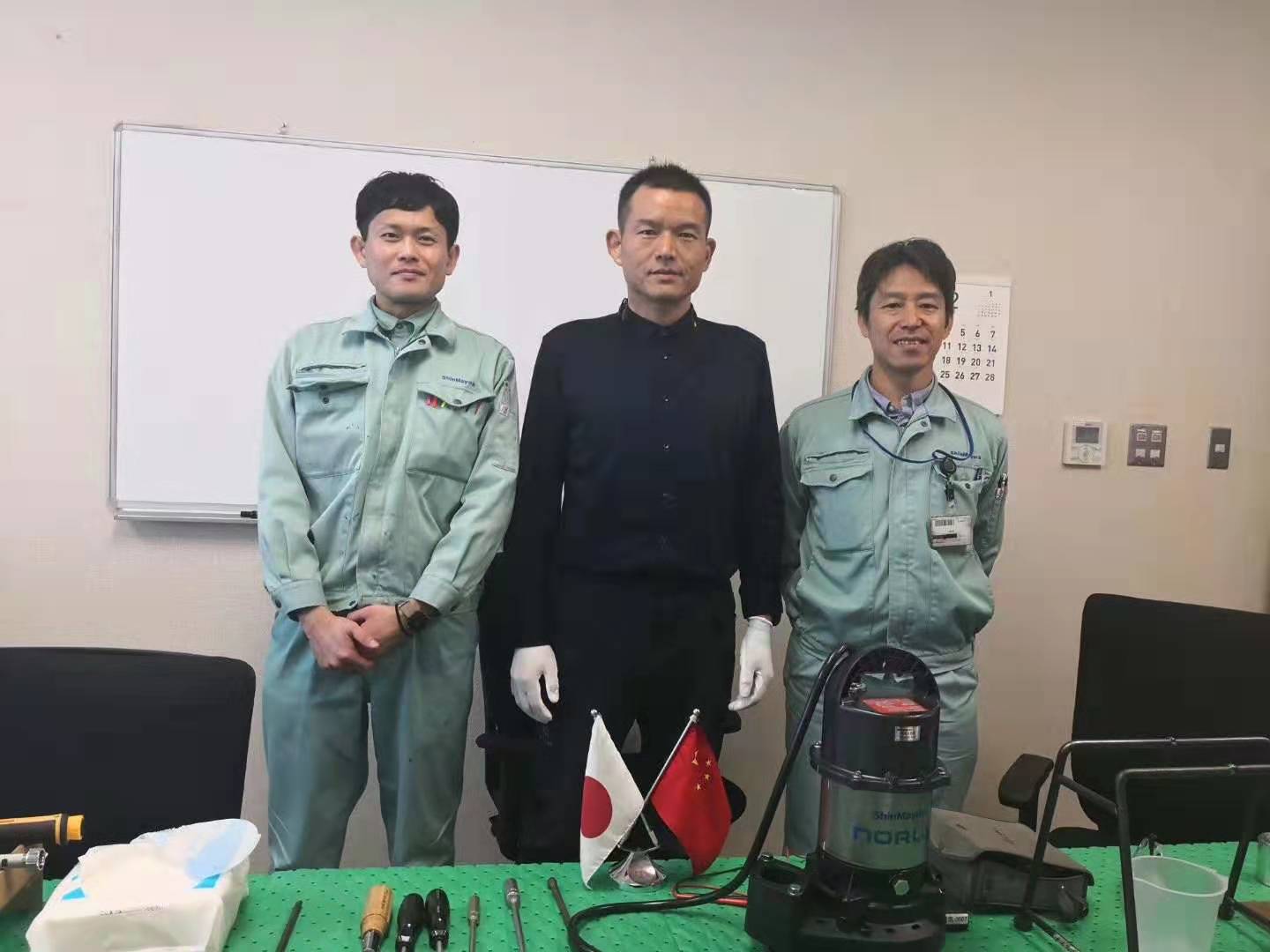 中境和曹总参加新明和工业株式会社流体事业部培训